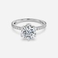 Round Solitaire Proposal Ring