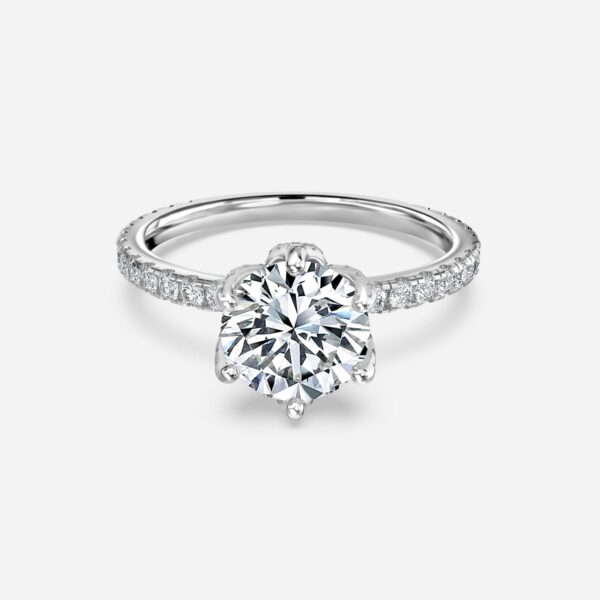 Round Solitaire Proposal Ring