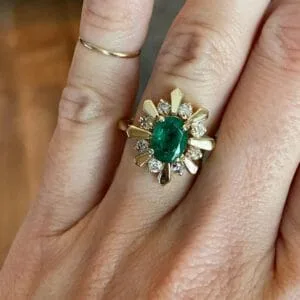 Oval Solitaire Engagement Ring
