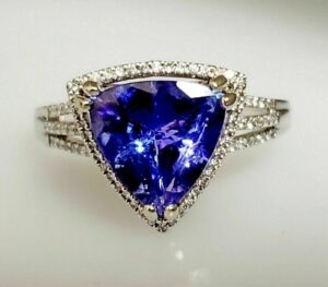 Trillion Halo Wedding Ring