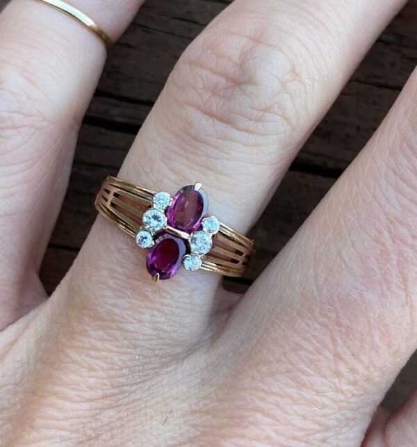 Oval Anniversary Gift Ring