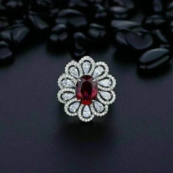 Oval Cut Solitaire Ring