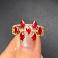 Marquise Cut Solitaire Ring