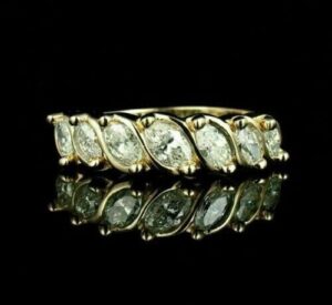 Marquise Anniversary Band Ring
