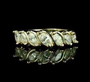Marquise Anniversary Band Ring