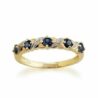 Round Cut Band Ring
