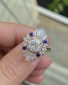 2Ct White Round Cut Halo Anniversary Ring | Special One Gift Ring For Her