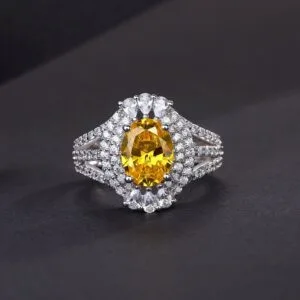 Oval Wedding Ring