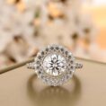 Round Bezel Wedding Ring