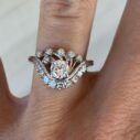 Round Solitaire Birthday Ring