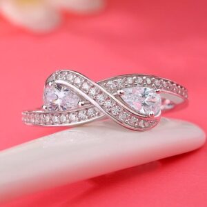 Pear Cut Solitaire Ring