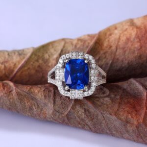 Cushion Cut Wedding Ring