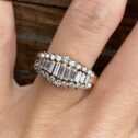 Baguette Solitaire Wedding Ring