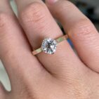 Asscher Cut Solitaire Ring