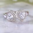 Heart Cut Anniversary Ring