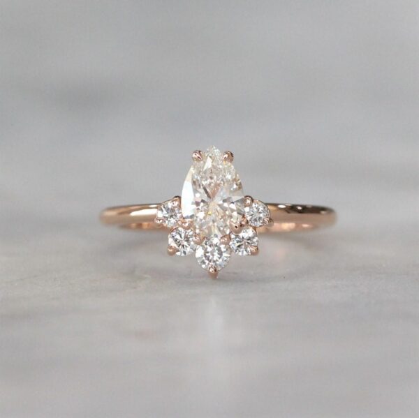Pear Cut Engagement Ring