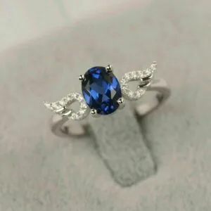 Oval Solitaire Engagement Ring