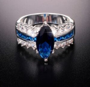 Marquise Cut Engagement Ring