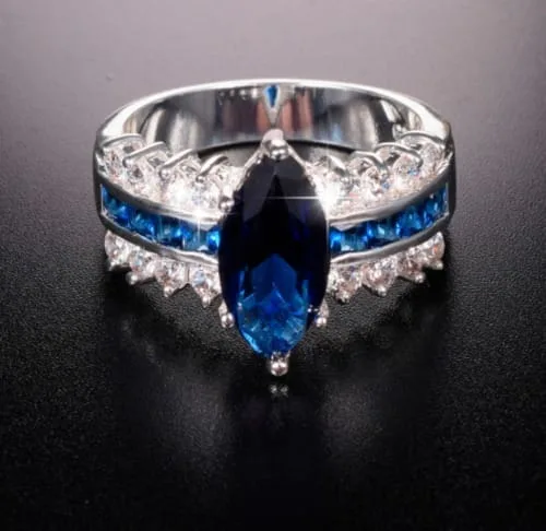 Marquise Cut Engagement Ring