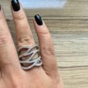 Round Pave Band Ring