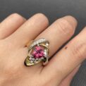 Triangle Party Wear Ring