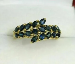 Marquise Half Eternity Ring
