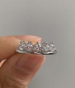 Dazzling 2.60Ct White Round Cut Prong Perfect Proposal Ring For Girlfriend | Daily Wear Ring For Her