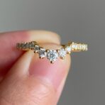 Round Half Eternity Band
