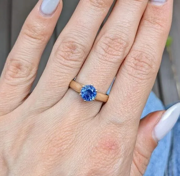 Round Cut Solitaire Ring