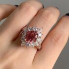 Oval Cut Halo Ring