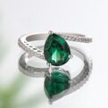 Pear Cut Solitaire Ring