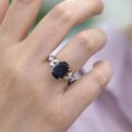 Oval Cut Solitaire Ring