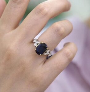 Oval Cut Solitaire Ring