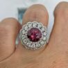 Round Halo Engagement Ring
