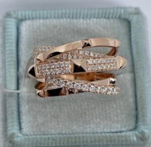 Round Engagement Band Ring