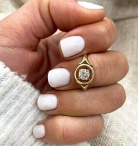 Round Solitaire Proposal Ring