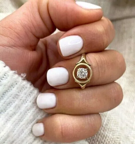Round Solitaire Proposal Ring