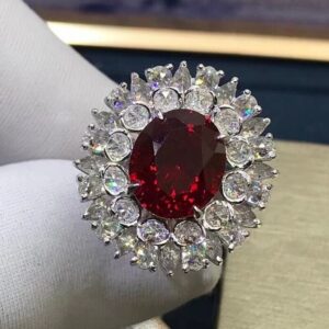 Oval Party Wear Ring