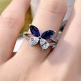 Marquise Pear Solitaire Ring