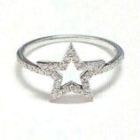 Star Shape Round Ring