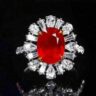 Oval Halo Anniversary Ring