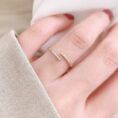 Round Cut Prong Band