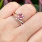 Shield Cut Solitaire Ring