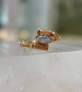 Marquise Cut Bezel Ring