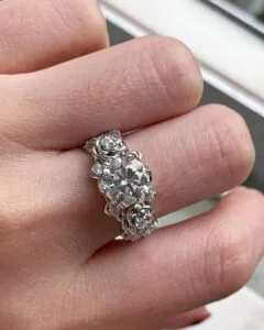 Round Cut Solitaire Ring