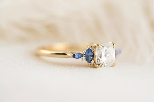 2.40Ct White Cushion Cut Solitaire Engagement Promise Ring | Timeless Wedding Gift Ring for Her