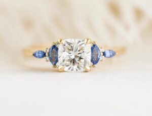 2.40Ct White Cushion Cut Solitaire Engagement Promise Ring | Timeless Wedding Gift Ring for Her