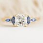 2.40Ct White Cushion Cut Solitaire Engagement Promise Ring | Timeless Wedding Gift Ring for Her