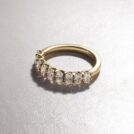 1.20TCW Oval Cut Half Eternity Wedding Proposal Band | Elegant Everyday Wear Ring For Women