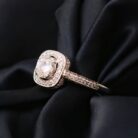 1.80Ct White Round Cut Halo Engagement Ring | Timeless Anniversary Gift Ring for Wife | Elegant Jewelry for Women